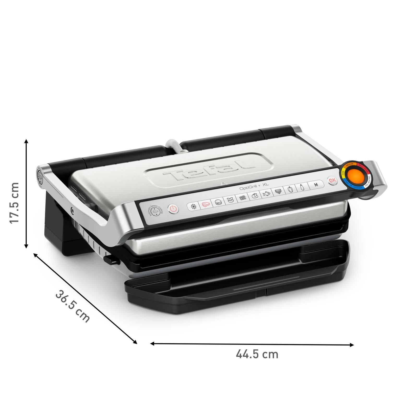 Tefal Gc727d10 Optigrill+ Xl Kontaktgrill