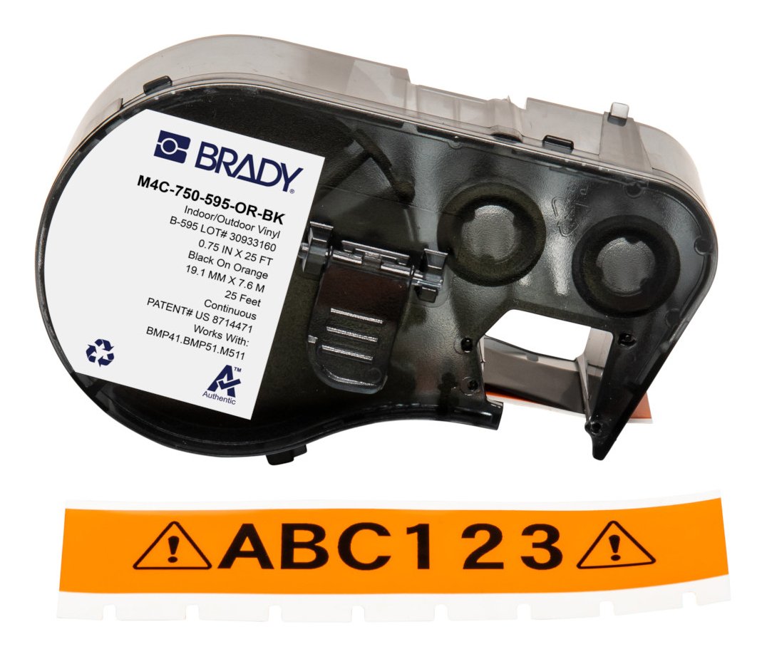 Bmp41/Bmp51/Bmp53/M511 Label Printer Tape