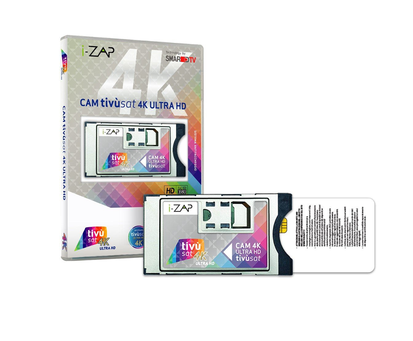 I-Zap Cam Tivusat 4k Módulo De Acceso Condicional (Cam) 4k Ultra Hd