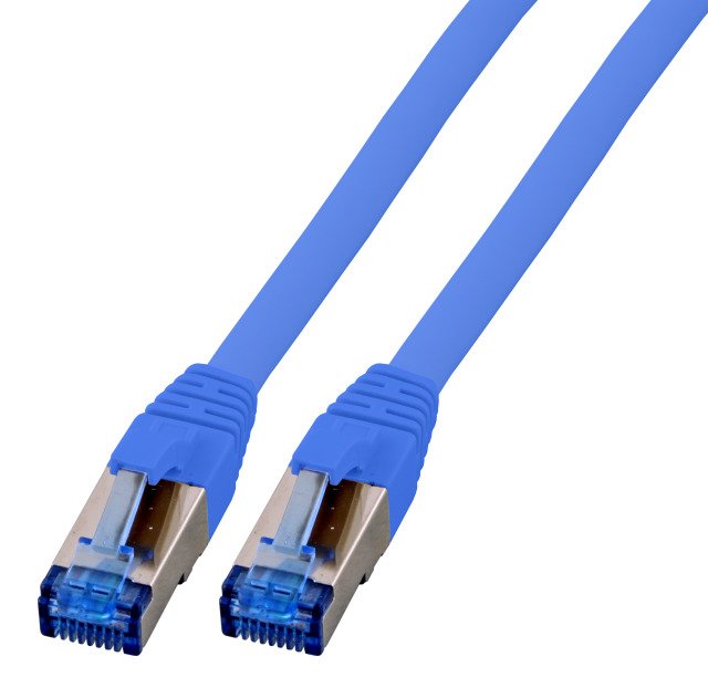 Cable De Red Efb Rj45 S Ftp,Cat.6a,Cat7 Tpe Superflex,2m,Azul