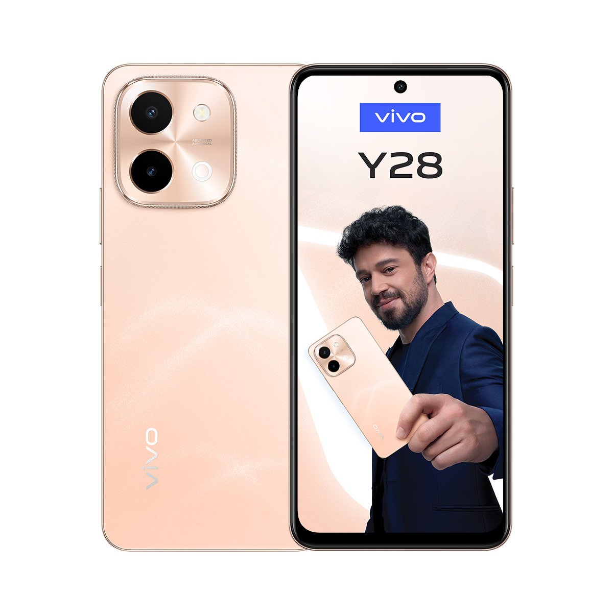 EAN 6935117885490 - VIVO Y28 17 cm (6.68") SIM doble Android 14 4G 8 GB 256 GB 6000 mAh Naranja imagen 4