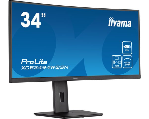 EAN 4948570121410 - iiyama ProLite XCB3494WQSN-B5 pantalla para PC 86,4 cm (34") 3440 x 1440 Pixeles UltraWide Quad HD Negro imagen 1