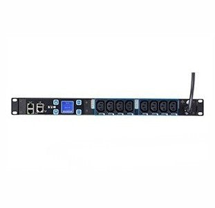 Eaton Epdu G3 Metered Input Unidad De Distribución De Potencia (Montaje En Bastidor) Ca 230 V 1 Fase Ethernet 10/100 Rs-232 Input: Iec 60320 C14 Conectores De Salida: 8 (Power Iec 60320 C13) 1u 3 M Cable