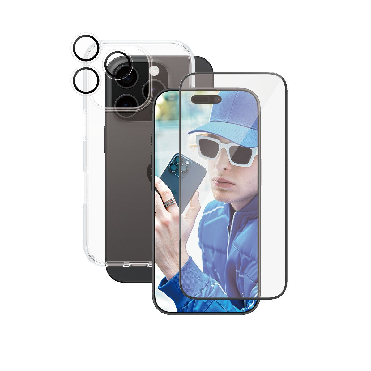 EAN 5715685004841 - PanzerGlass ® | CARE by ® Flagship 3-in-1 Bundle iPhone 16 Pro Protector de pantalla Apple 1 pieza(s) imagen 1