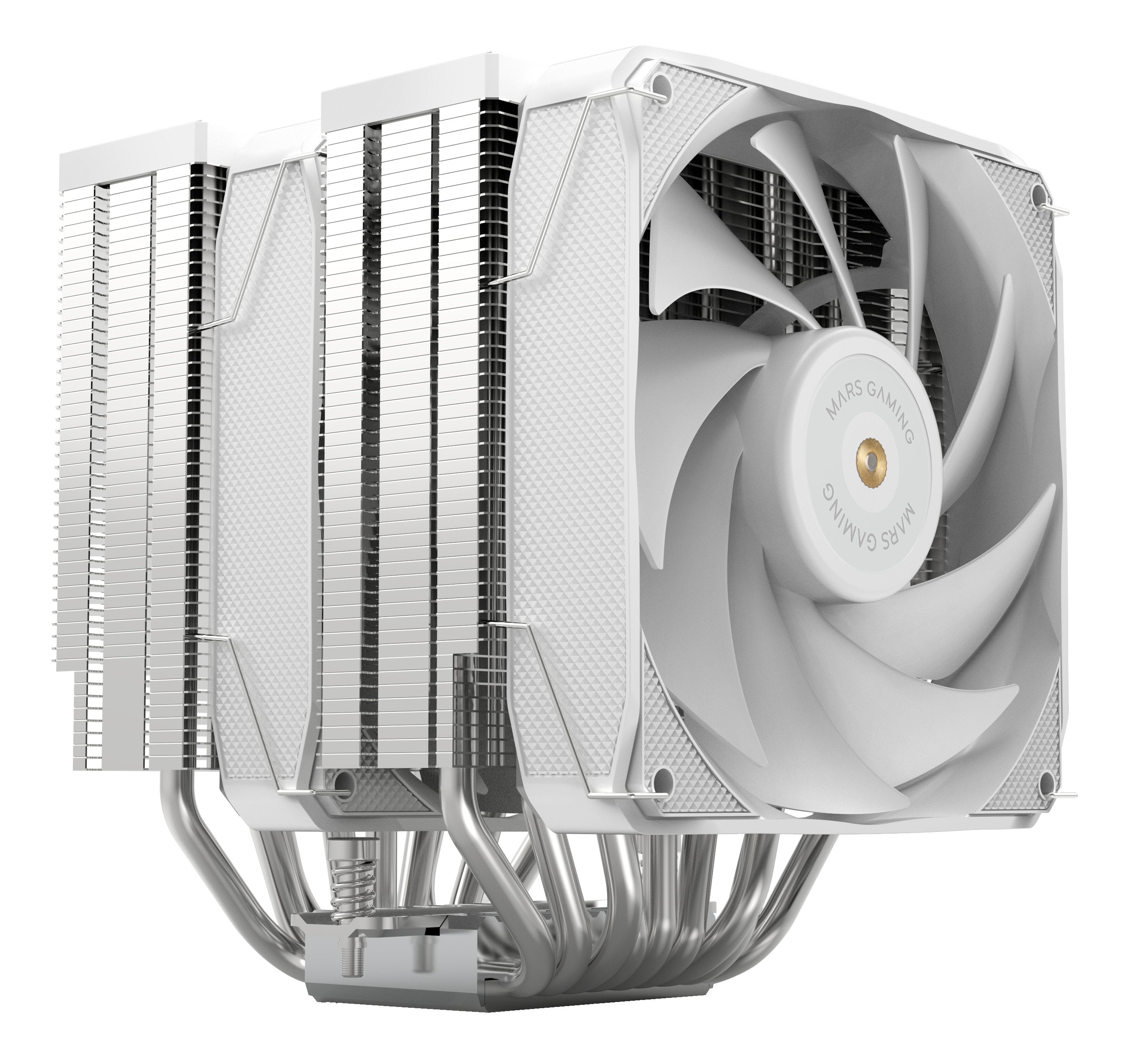EAN 8435693109341 - Mars Gaming MCPU-XU9W Procesador Refrigerador de aire 12 cm Blanco 1 pieza(s) imagen 1