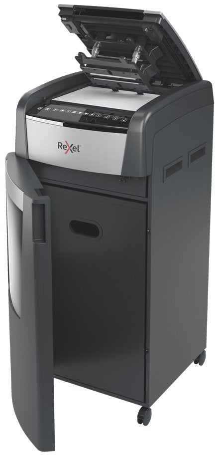 Rexel Autofeed+ 750x Triturador De Papel Corte Cruzado 55 Db 23 Cm Negro, Gris