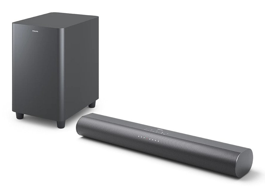Philips Tab6100/10 2.1 80 W Gris - Barra De Sonido Con Subwoofer
