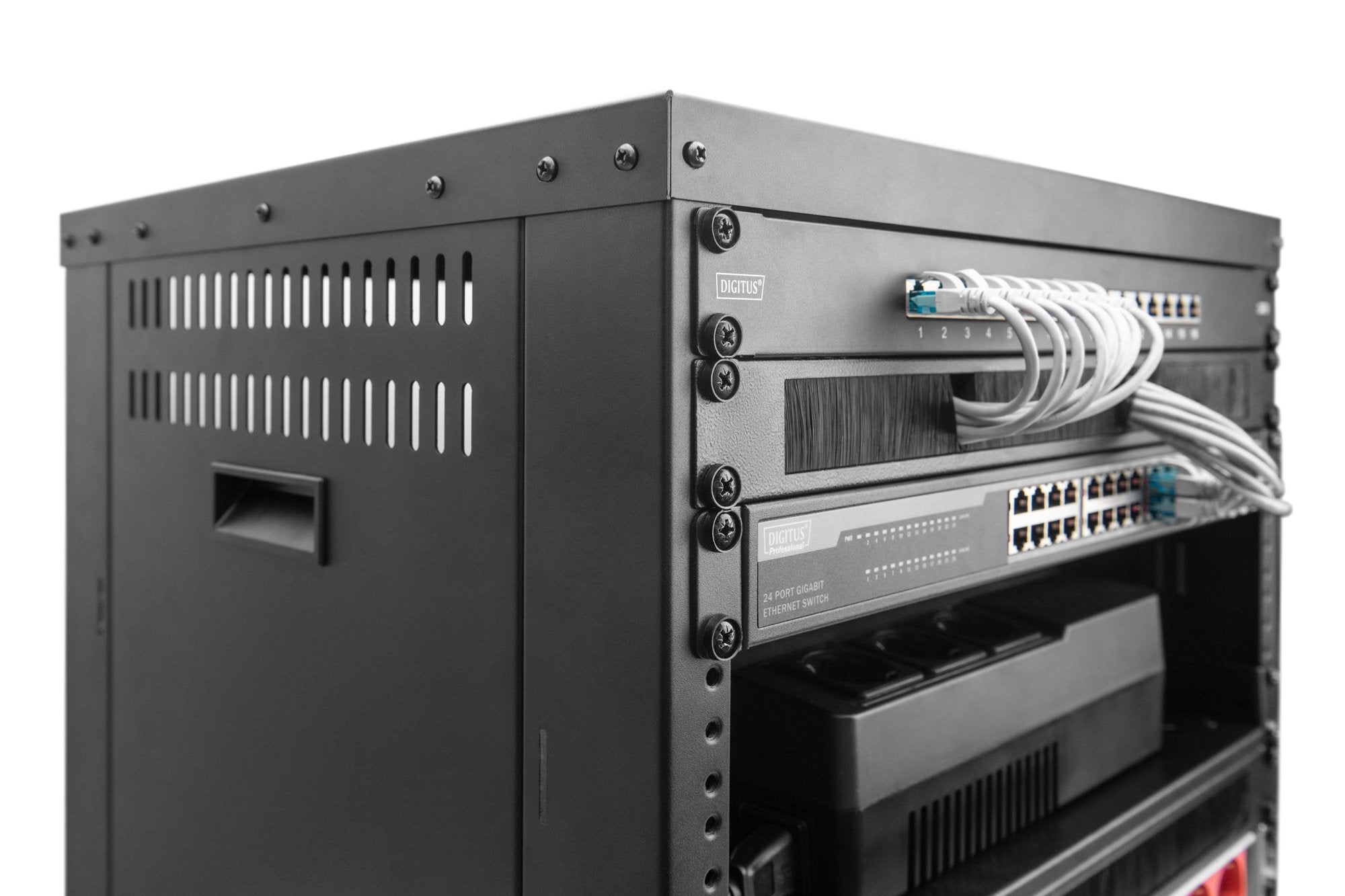 EAN 4016032490319 - Digitus DN-48001 armario rack 16U Rack o bastidor independiente Negro imagen 4