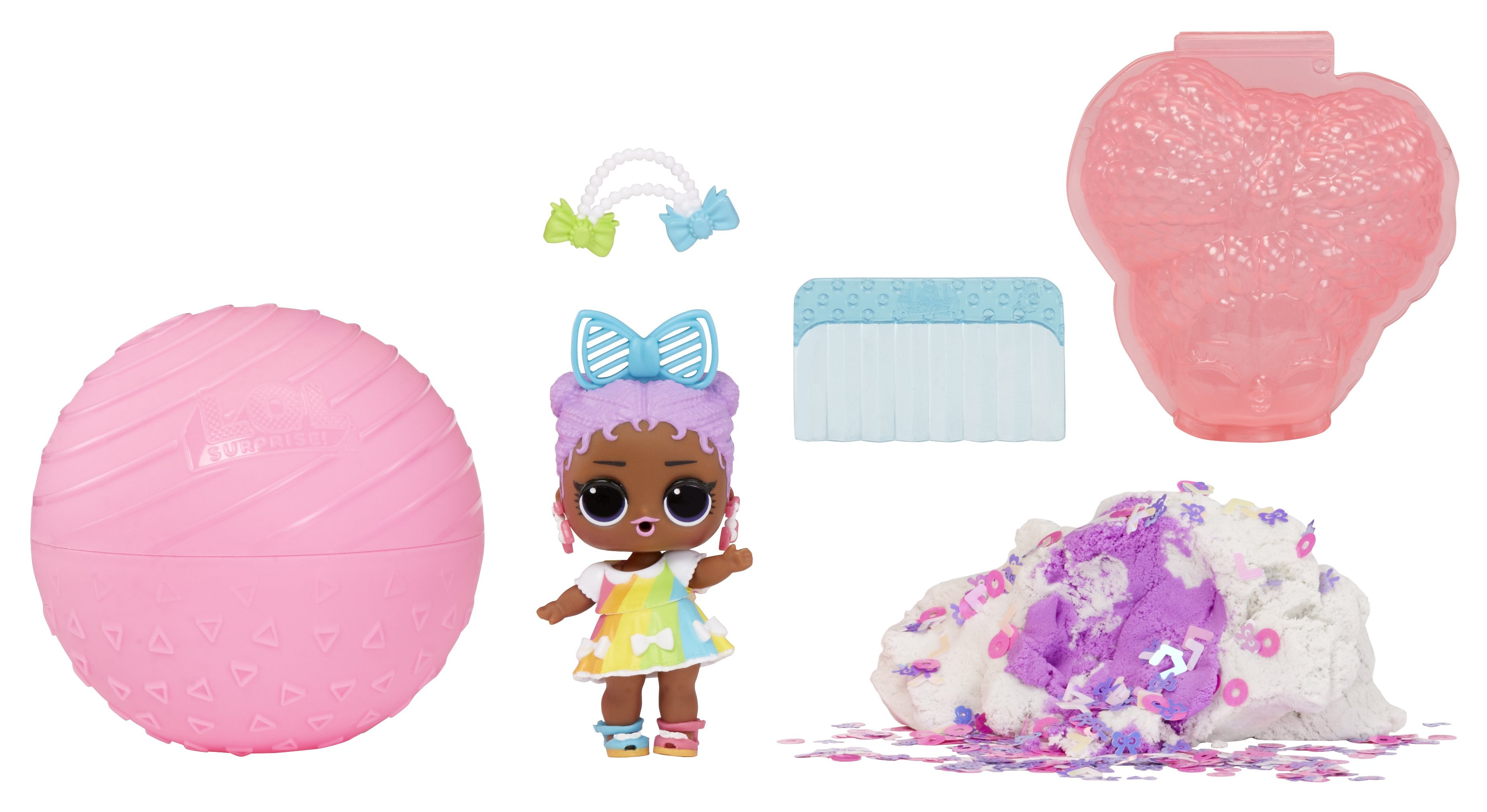 Muñeca Mga Entertainment L.Ol Surprise Squish Sand Magic Hair Tots