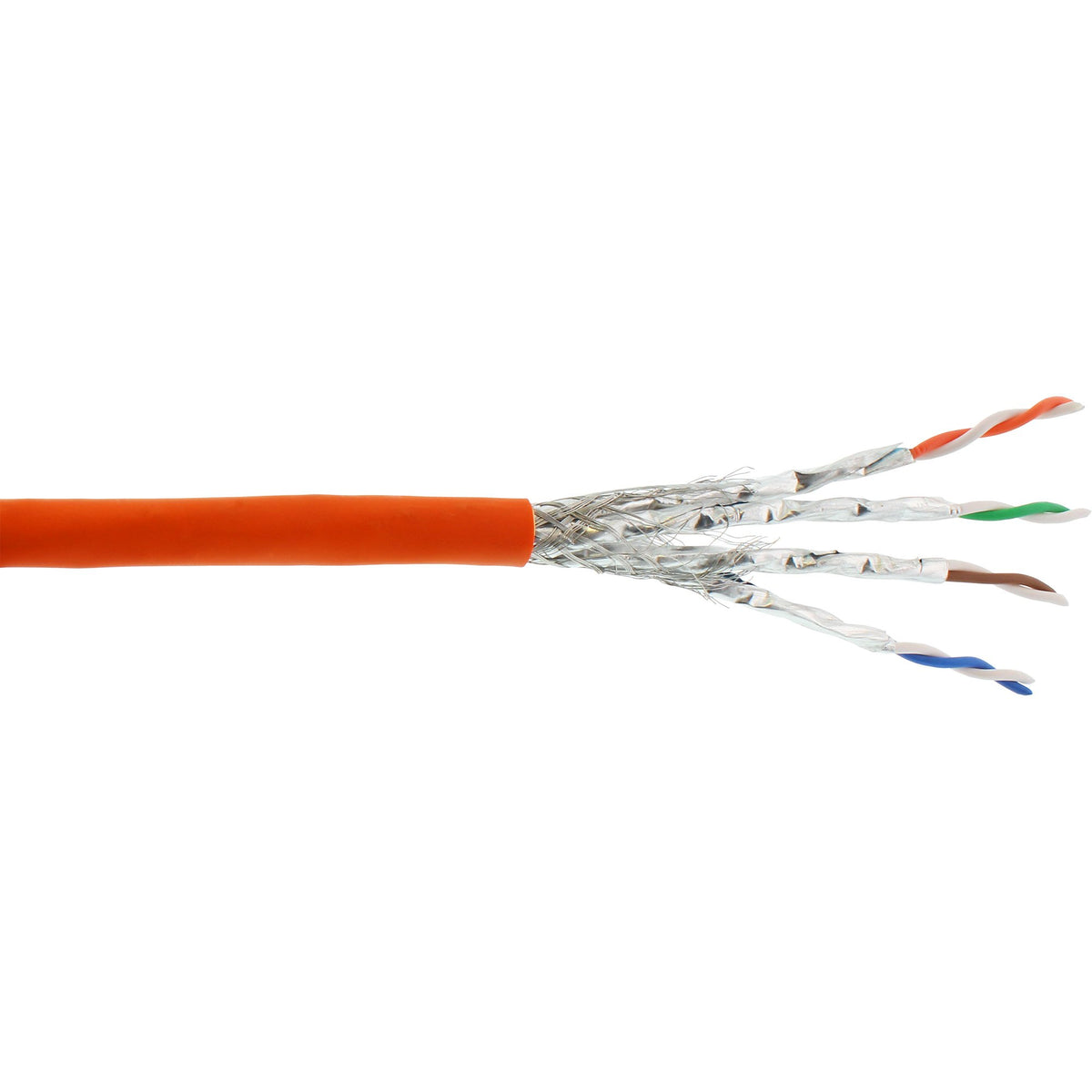EAN 4043718270354 - InLine 76899O cable de red Naranja 100 m Cat6a S/FTP (S-STP) imagen 1