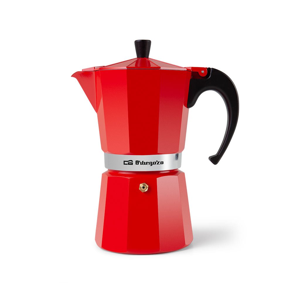 Cafetera Orbegozo Kfr 1240 De Aluminio - Prepara 12 Tazas De Cafe En Minutos - Compatible Con Diferentes Tipos De