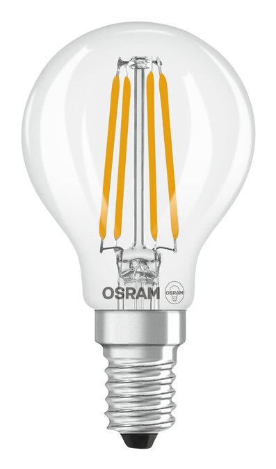 Osram Parathom Classic P Filament 40 Non-Dim 3,4w 827 E14 Bulb