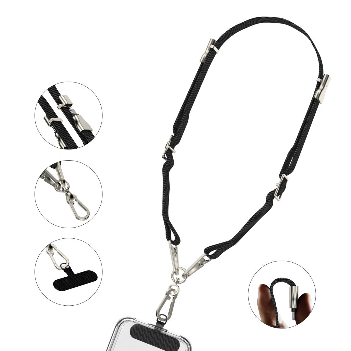 EAN 4252011910854 - 4smarts 541386 cable USB 1,75 m USB C Negro imagen 3