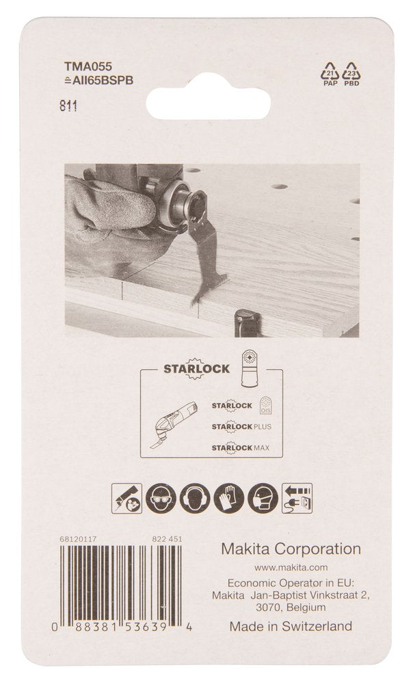 Plunge Saw For Wood Makita Tma055 65mm 1 Pc.