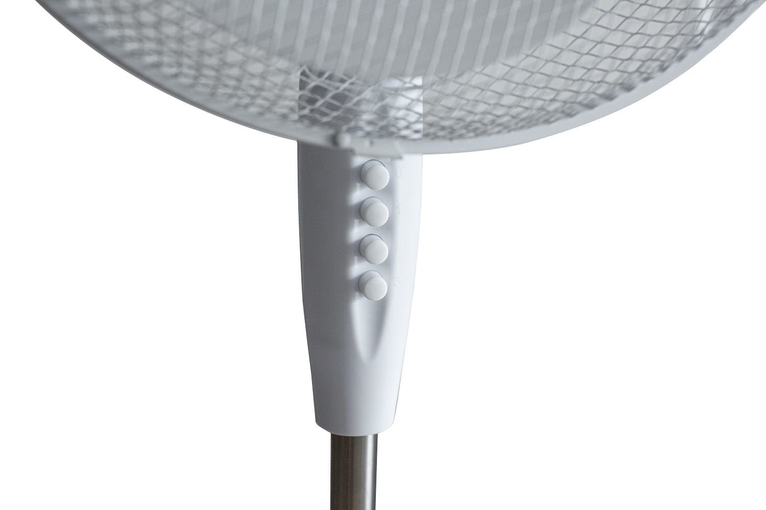 Ventilador De Pie Ravanson Wt-1040s (Blanco-Gris)