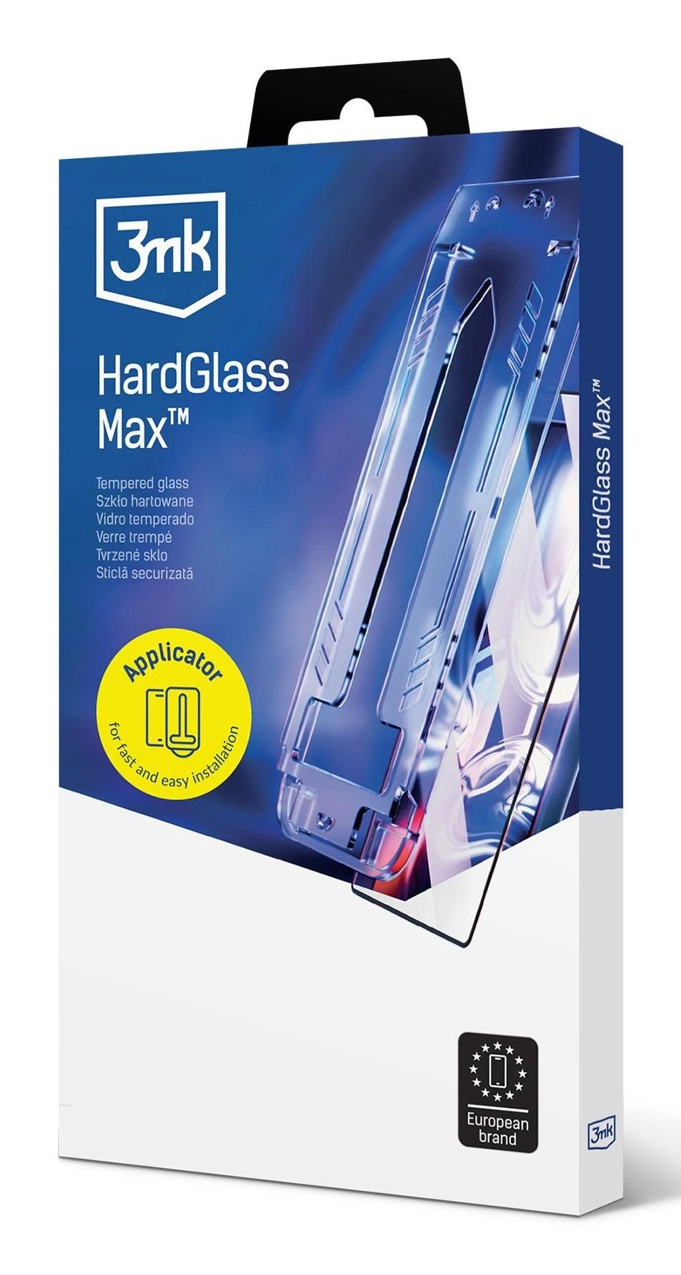 3mk Hardglass Max Tempered Glass With Applicator For Apple Iphone 17 Pro Max