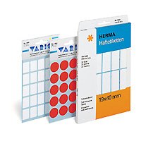 EAN 4008705018661 - HERMA Multi-purpose labels ø 12mm luminous red 240 pcs. etiqueta autoadhesiva imagen 1