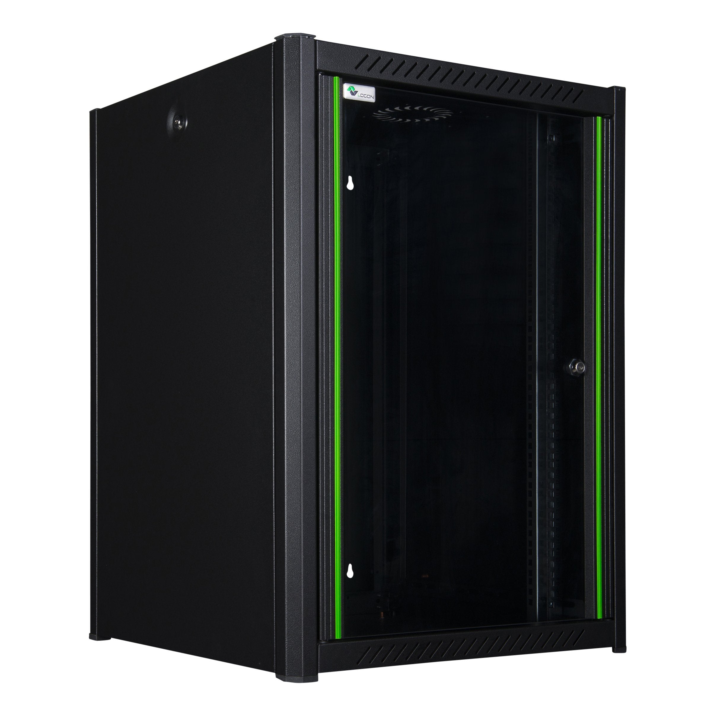 EAN 5420016848598 - LOGON RWP16U56BL armario rack 16U Bastidor de pared Negro imagen 3