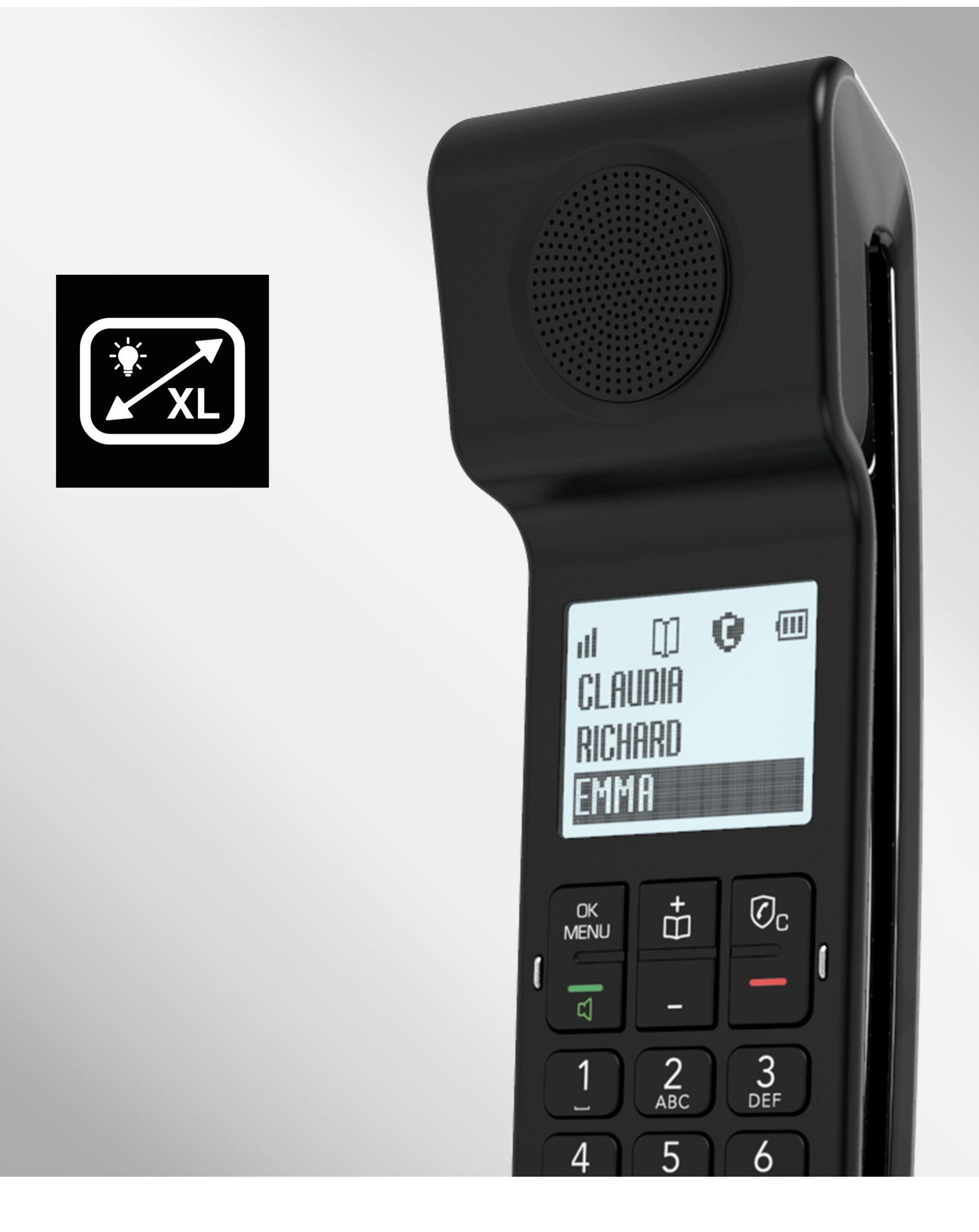 Telefono Alcatel Dec Epure Iconic Black