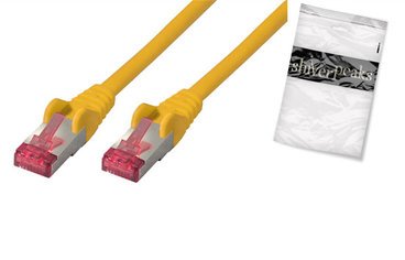 EAN 4017538050267 - shiverpeaks BS75711-A0.25Y cable de red Amarillo 0,25 m Cat6a S/FTP (S-STP) imagen 1