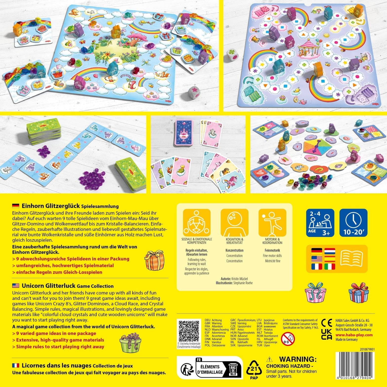 Haba Unicornio De Suerte Brillante - Colección De Juegos, Juego De Mesa 2010879001