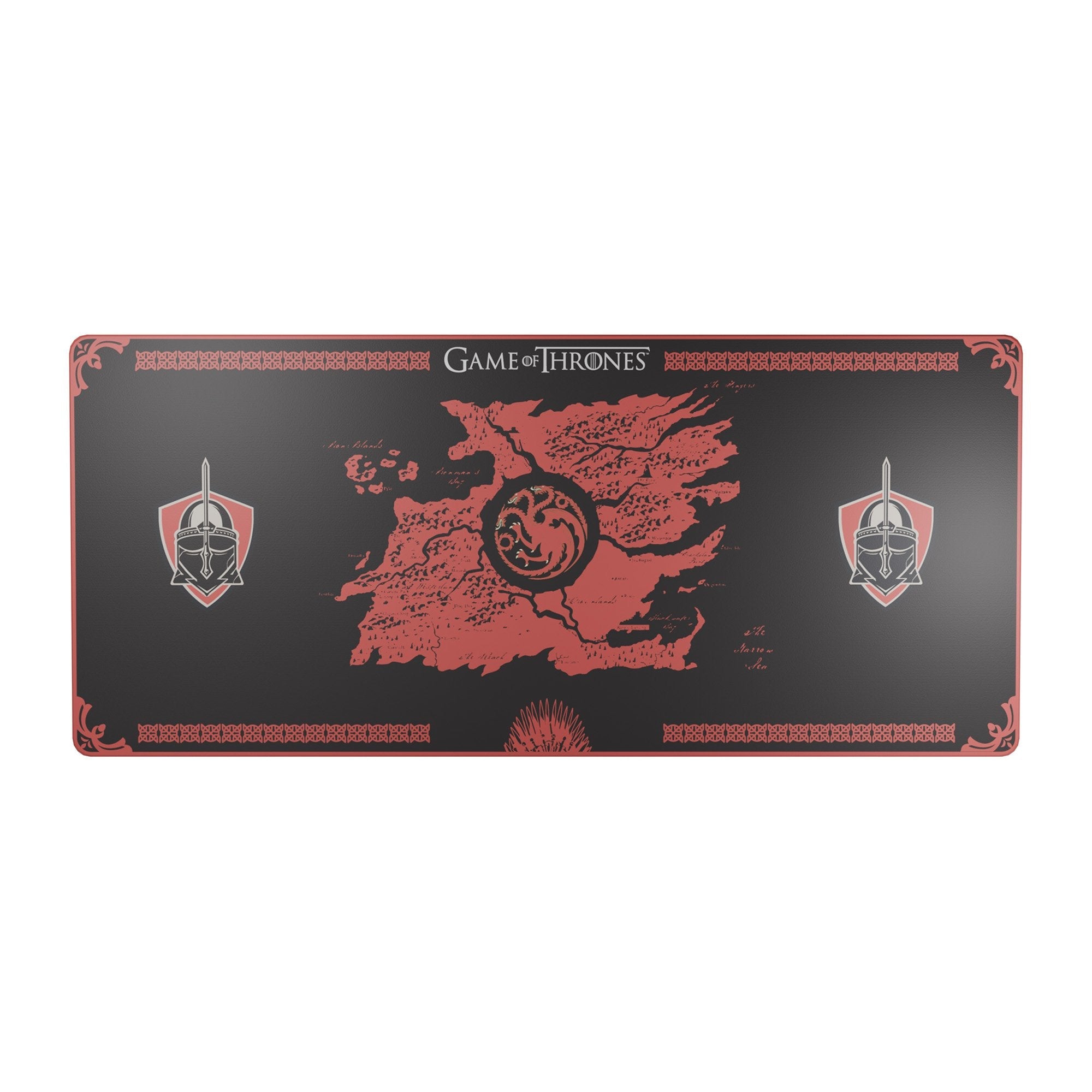 EAN 3760352731621 - Lexip HBO Game of Thrones - Targaryen Edition Alfombrilla de ratón para juegos Negro, Rojo imagen 1
