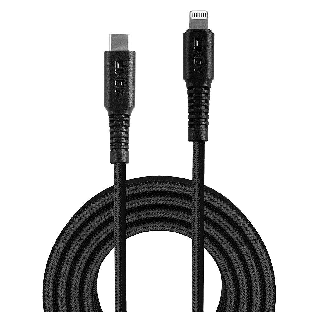 EAN 4002888312851 - Lindy 31285 cable de conector Lightning 0,5 m Negro imagen 2