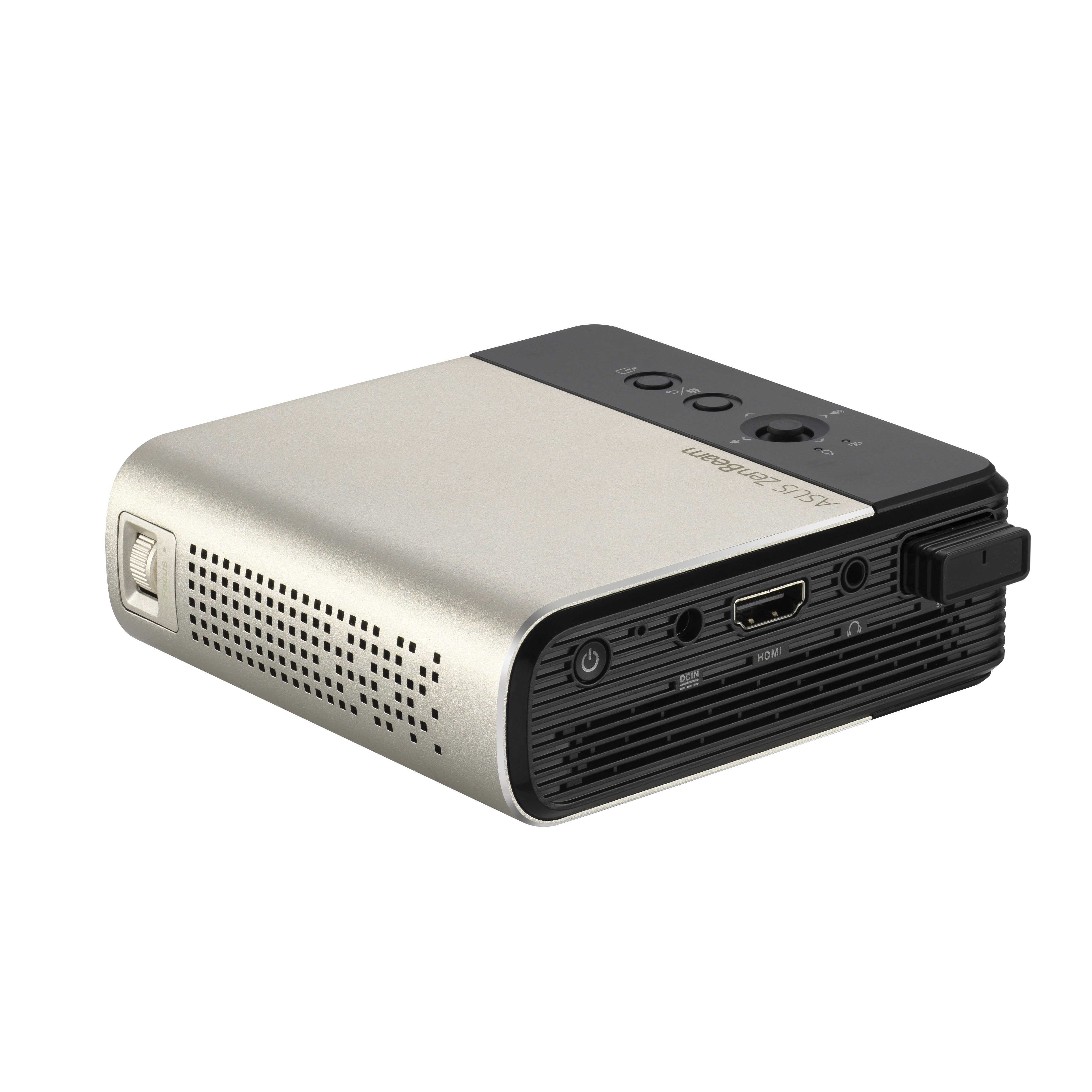 EAN 4711081014331 - ASUS ZenBeam E2 Proyector de alcance estándar 300 lúmenes ANSI DLP WVGA (854x480) Negro, Oro imagen 4