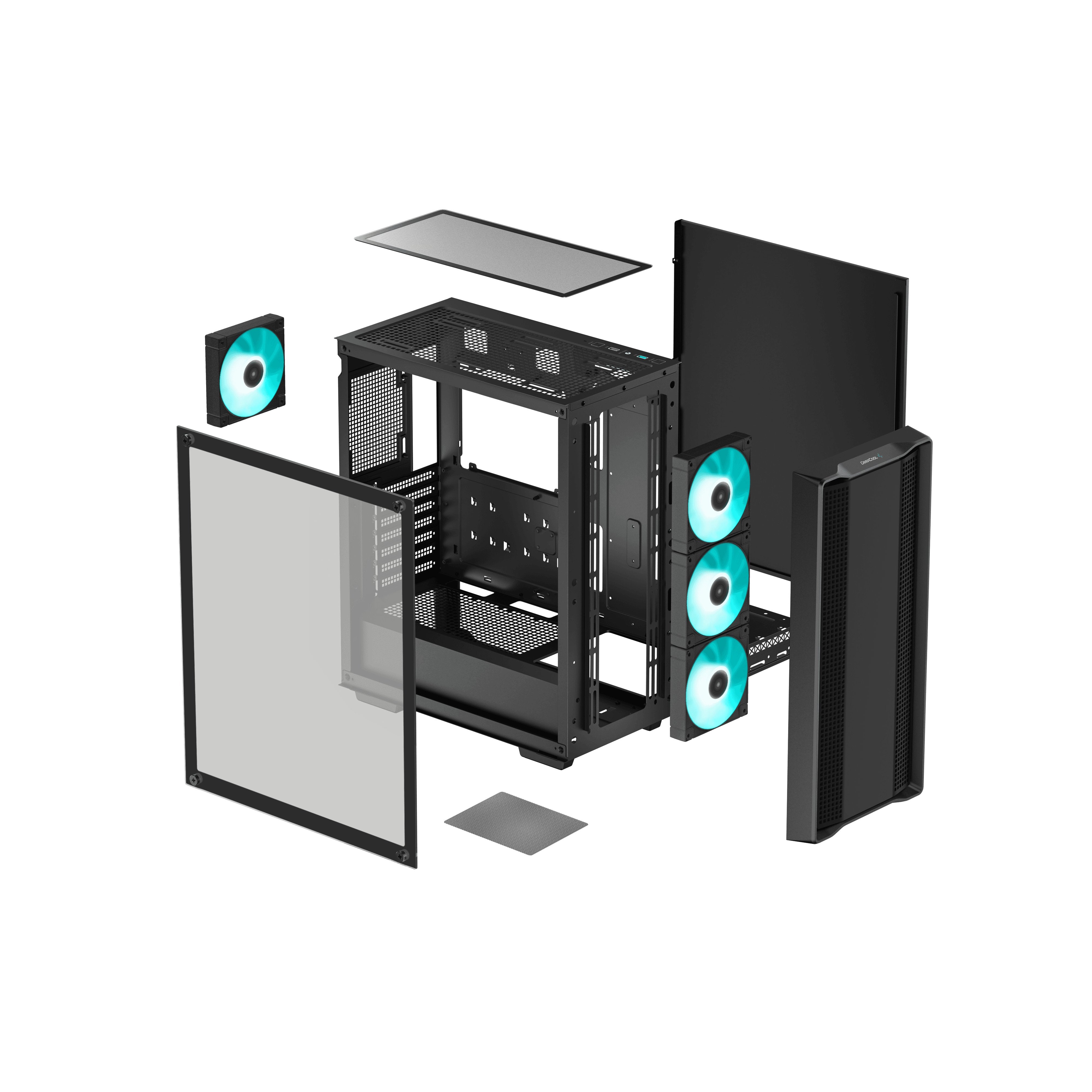 EAN 6933412774617 - DeepCool CC560 V2 Midi Tower Negro imagen 12