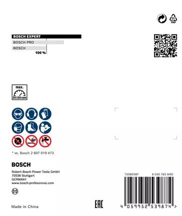 Disco De Corte De Diamante Bosch Expert Hardceramic, Ø 76 Mm (Diámetro Interior De 10 Mm, Para Mini Amoladora Angular)