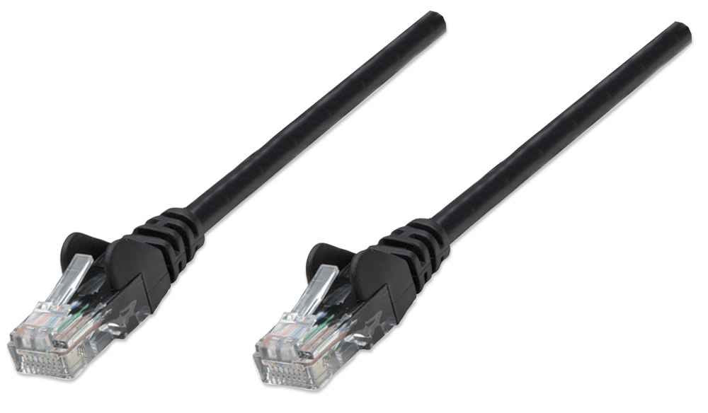 EAN 0766623343350 - Intellinet 343350 cable de red Negro 5 m U/UTP (UTP) imagen 1