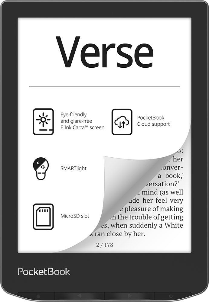 Pocketbook Verse Mist Grey