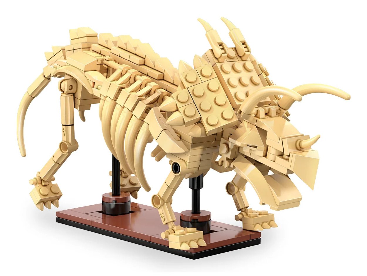 Jamara Cada Dinosaurier Fossil Triceratops Bricks 8+