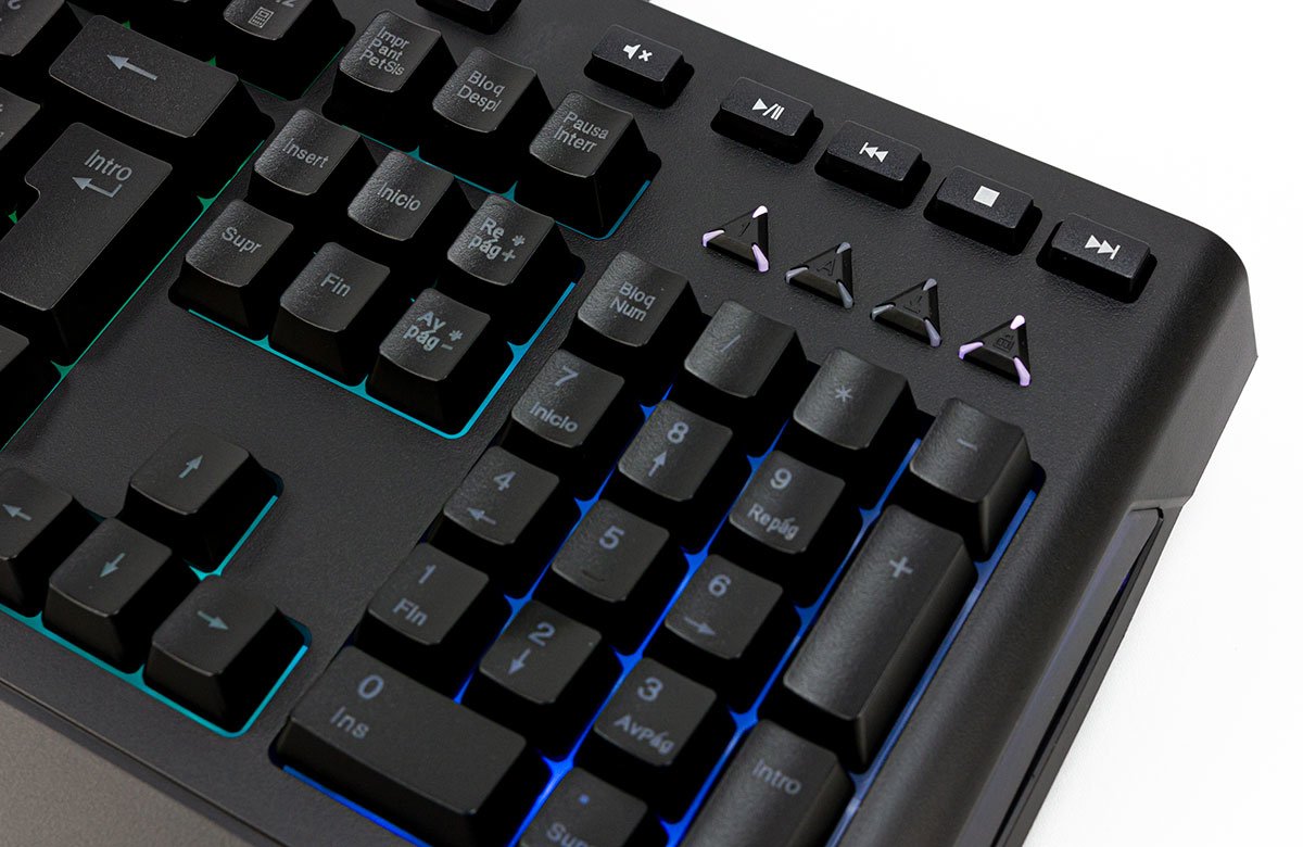 EAN 8436550234879 - TALIUS TAL-STORMV2 teclado Ratón incluido Juego QWERTY Español Negro imagen 4
