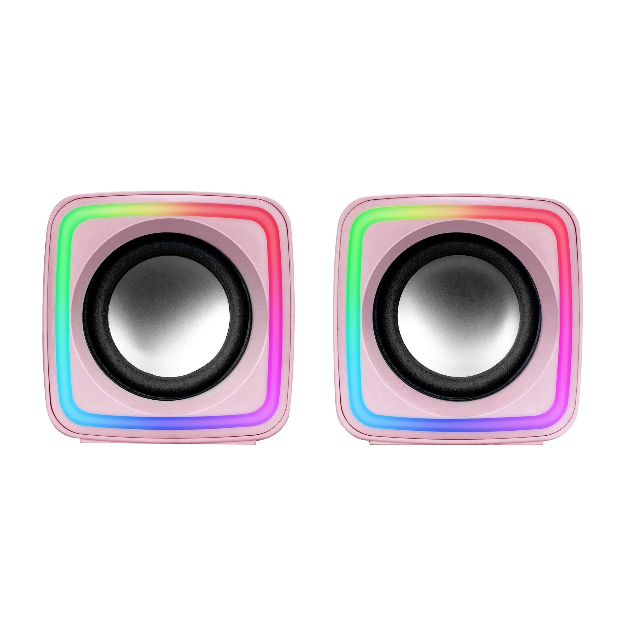 Altavoces Mars Gaming Mscube 8w 2.0 Rosas