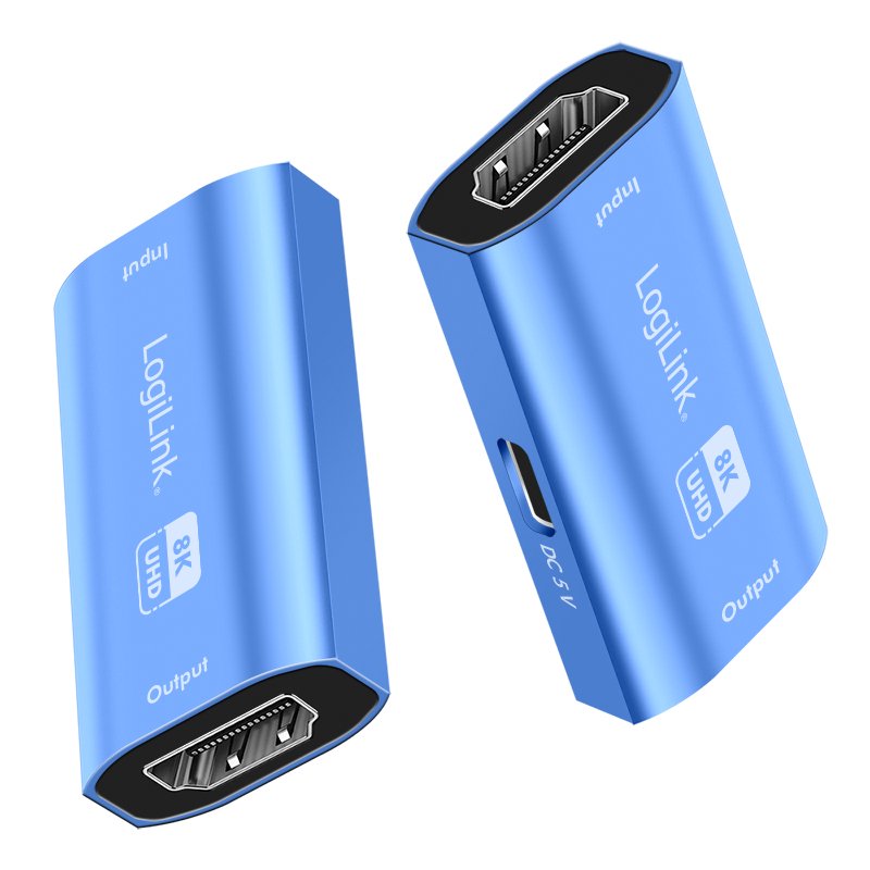 EAN 4052792076172 - LogiLink HD0064 repetidor y transceptor Azul imagen 3