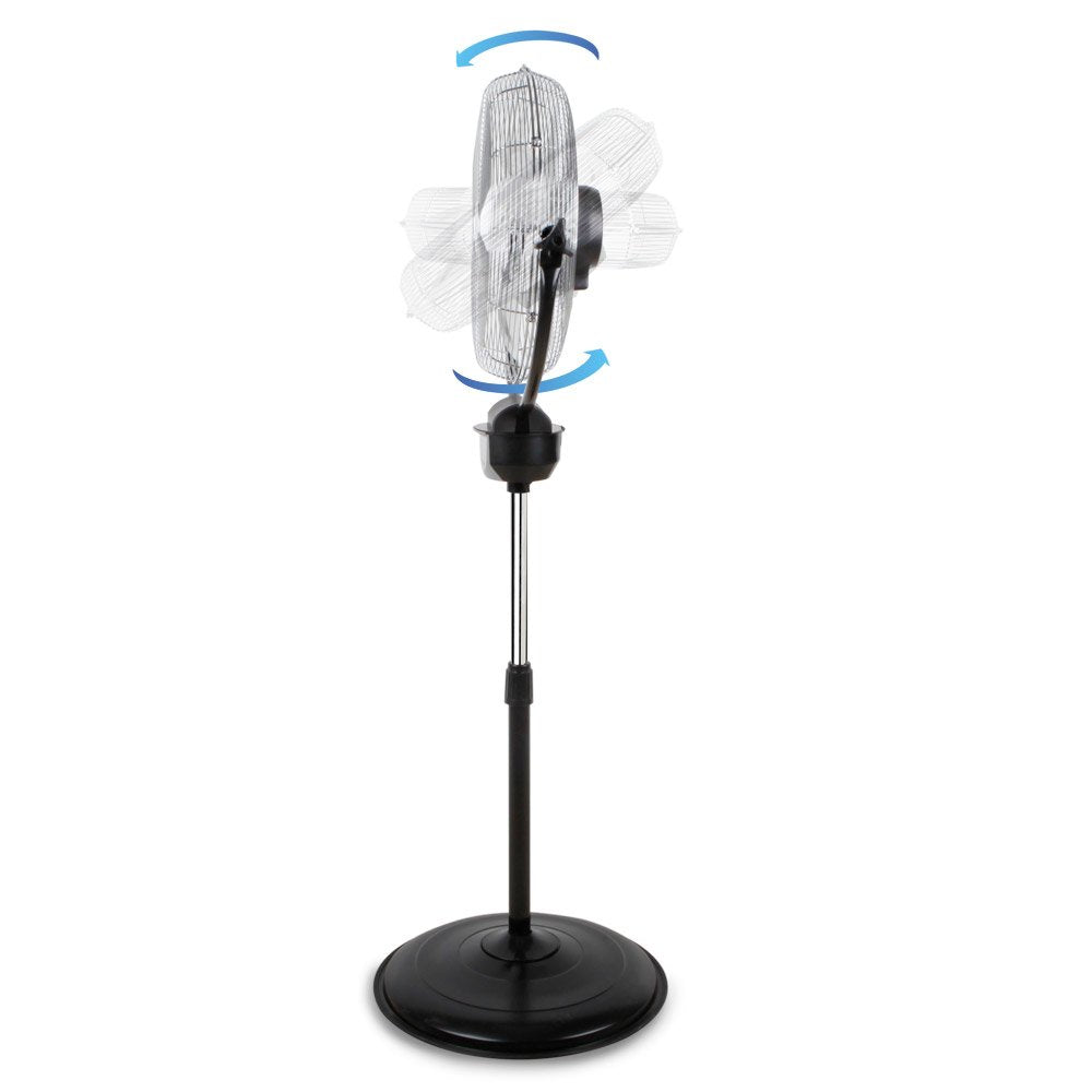 Ventilador 2 En 1 Orbegozo Pws 3050 Pie Pared 120w Aspas 120cm 3 Velocidades