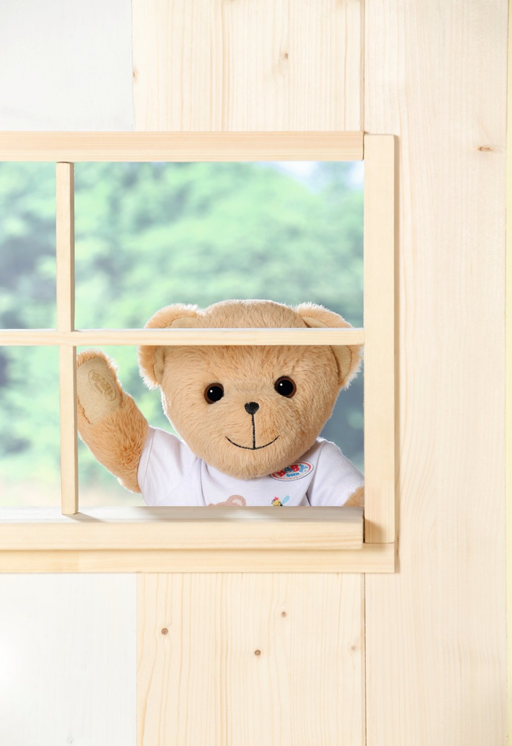 Muñeco Peluche Osito Blanco Baby Born 36cm
