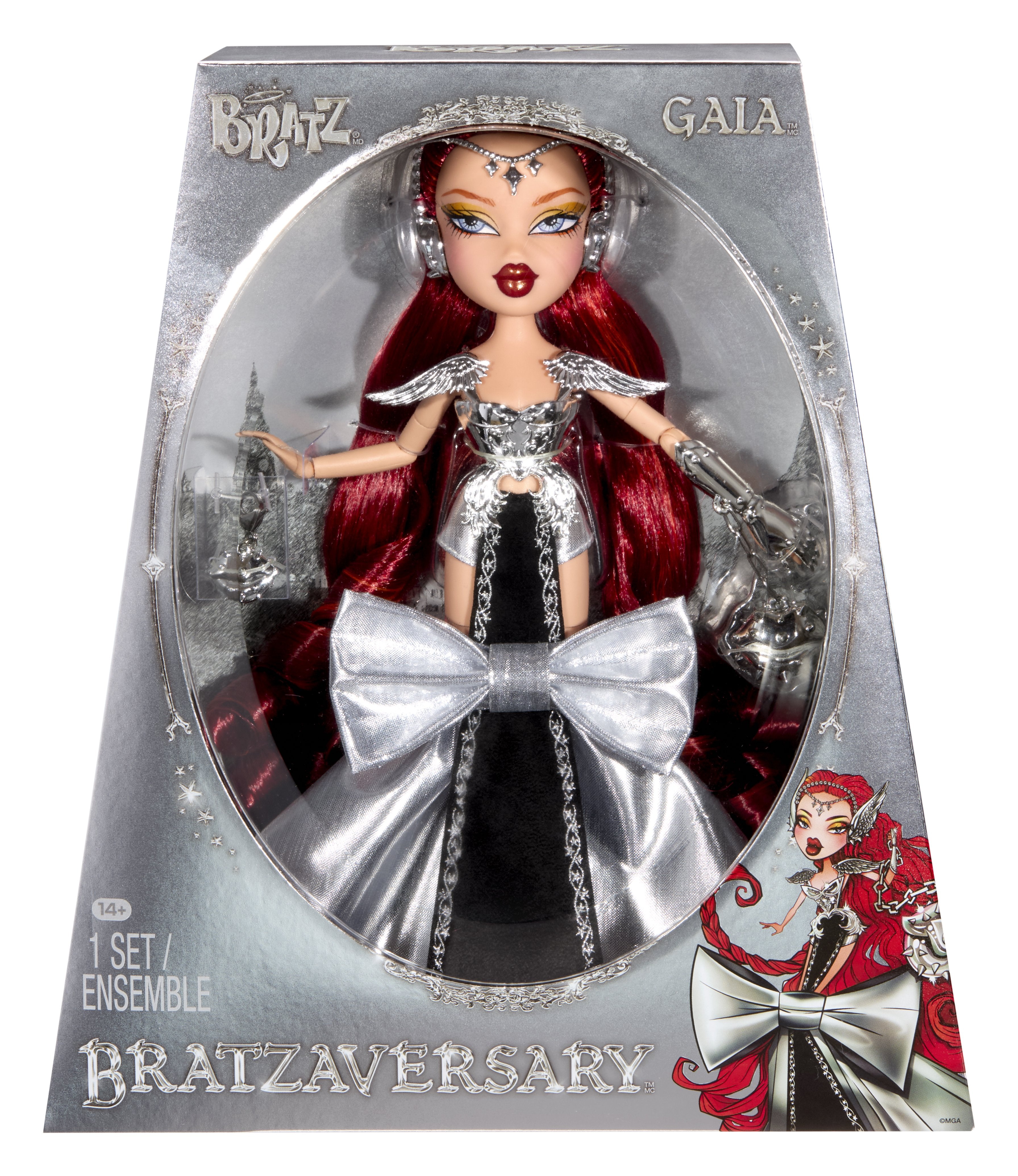 EAN 0035051596103 - Bratz Bratzaversary Gaia Collector Doll imagen 12