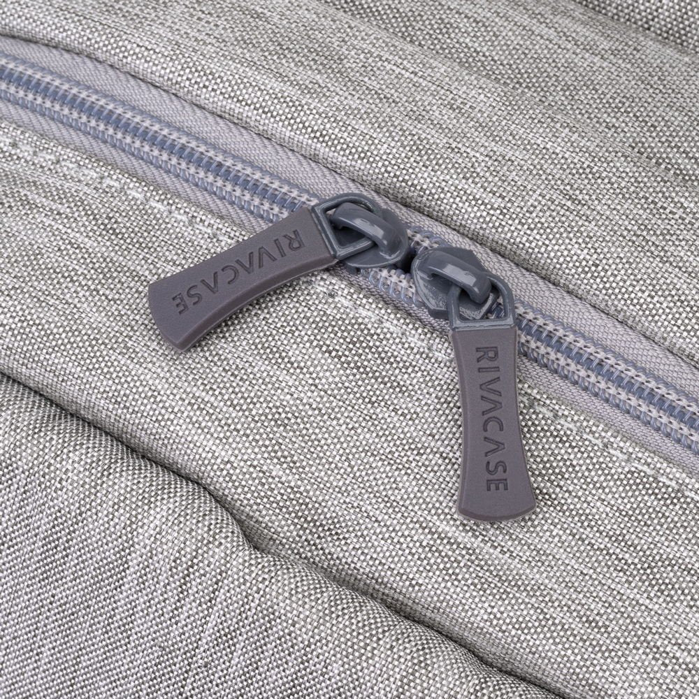 Mochila Riva Nb Prater 15.6" 7562 Gris/Moca