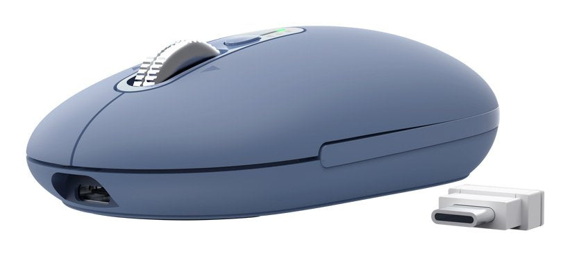 Raton Optico Wireless Fino Seron Azul Trust Hasta 3200 Dpi / Inalámbrico