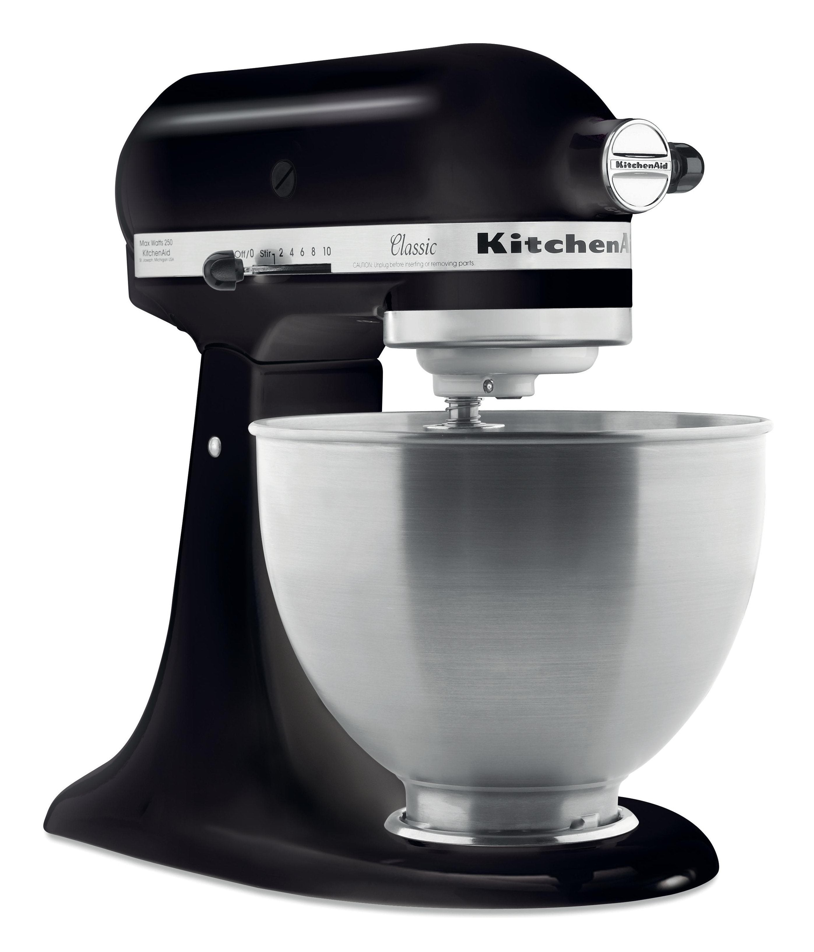Kitchenaid Classic Robot De Cocina 275 W 4,3 L Negro, Metálico