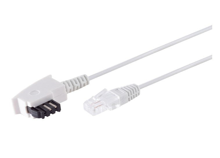 S-Impuls Tae-F Cable Adaptador, Rj-45, 8 2, Blanco, 15m