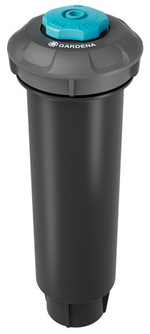 Aspersor Emergente Sd30 Gardena Sprinklersystem (Negro/Gris, Rango De Pulverización De 1,5 A 3 Metros)