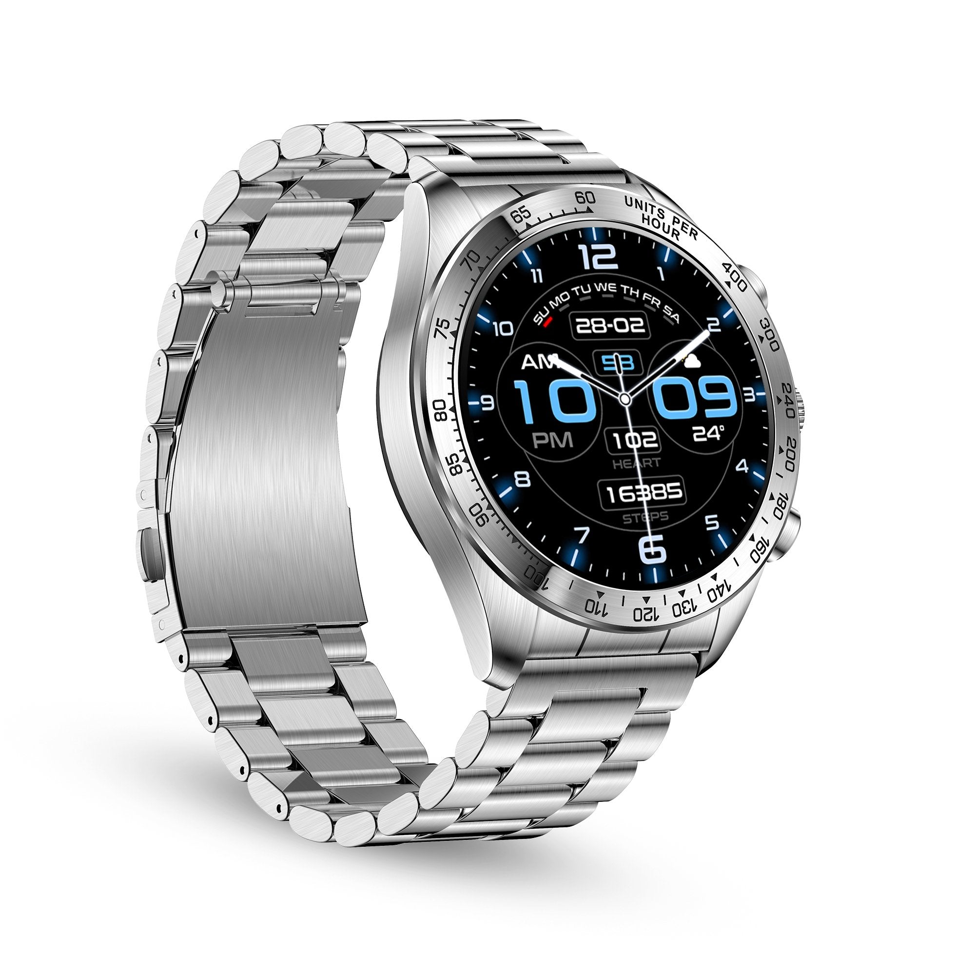 EAN 8427542139470 - Ksix BXSW32P Relojes inteligentes y deportivos 3,63 cm (1.43") Digital 466 x 466 Pixeles Pantalla táctil imagen 3