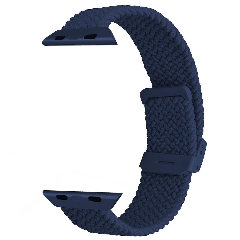 Puro Loop Band - Pleciony Pasek Do Apple Watch 42/44/45/49 Mm (Granatowy)