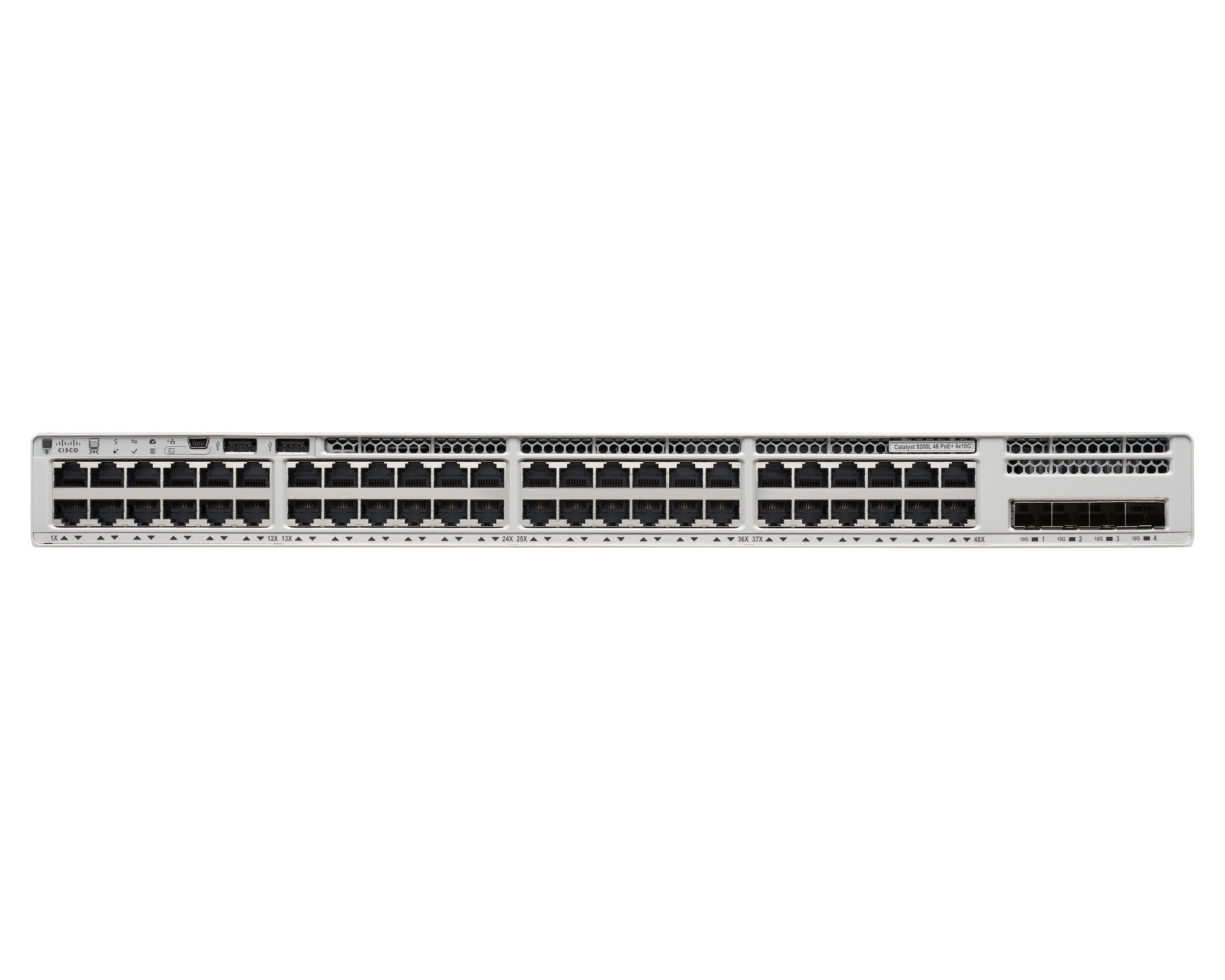 EAN 0889728298650 - Cisco Catalyst 9200L Gestionado L3 Gigabit Ethernet (10/100/1000) Energía sobre Ethernet (PoE) Gris imagen 2