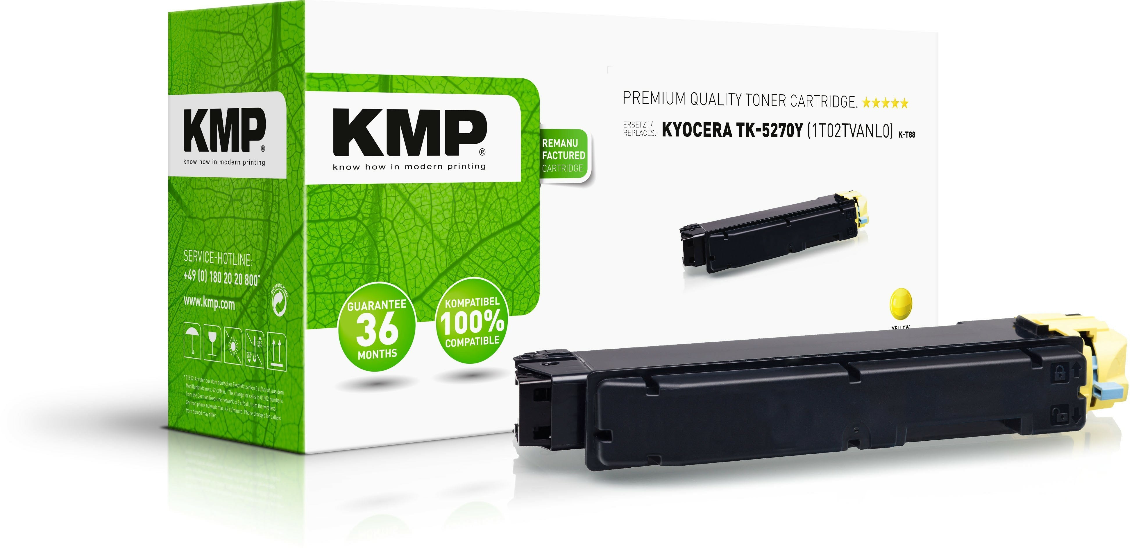 EAN 4011324372793 - KMP 2923,0009 cartucho de tóner 1 pieza(s) Compatible Amarillo imagen 1