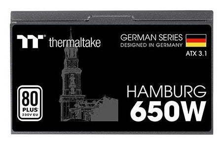 EAN 4711475648319 - Thermaltake HAMBURG unidad de fuente de alimentación 650 W 24-pin ATX ATX Negro imagen 4