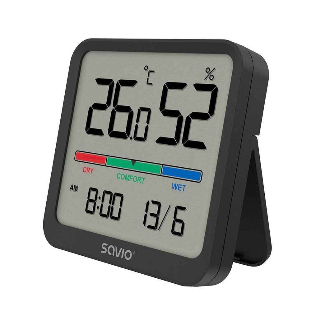 EAN 5901986048398 - Savio CT-01/B sensor de temperatura y humedad Interior Independiente imagen 2